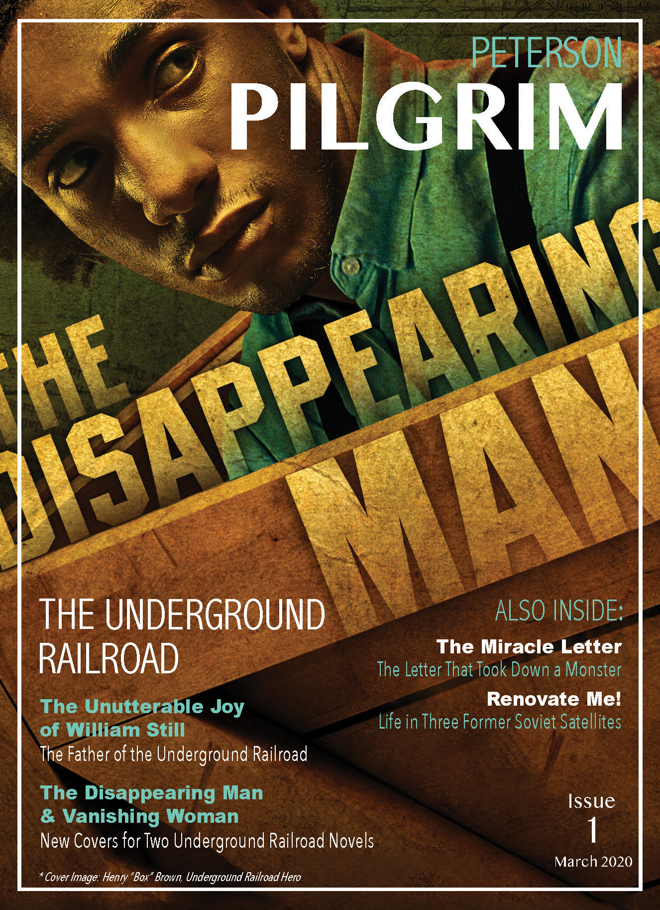 Image of the cover of the first issue of Peterson Pilgrim Magazine